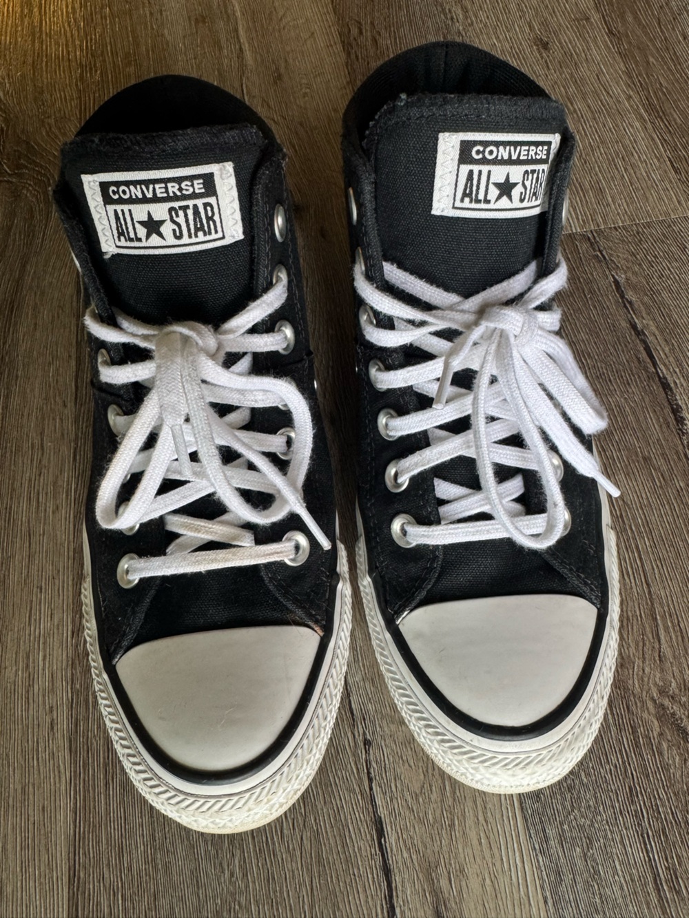 Converse Chuck Taylor All Star Madison Mid Women's Sneaker Black Size 7.5